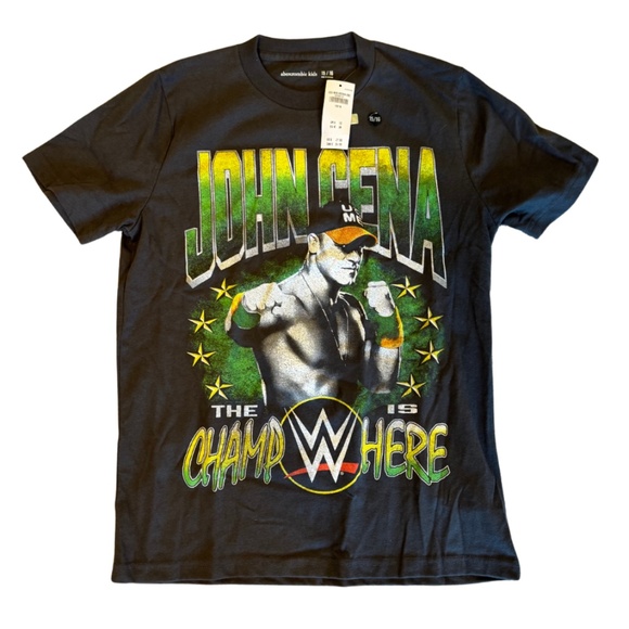 NWT Abercrombie Kids John Cena Graphic Tee - Picture 1 of 4